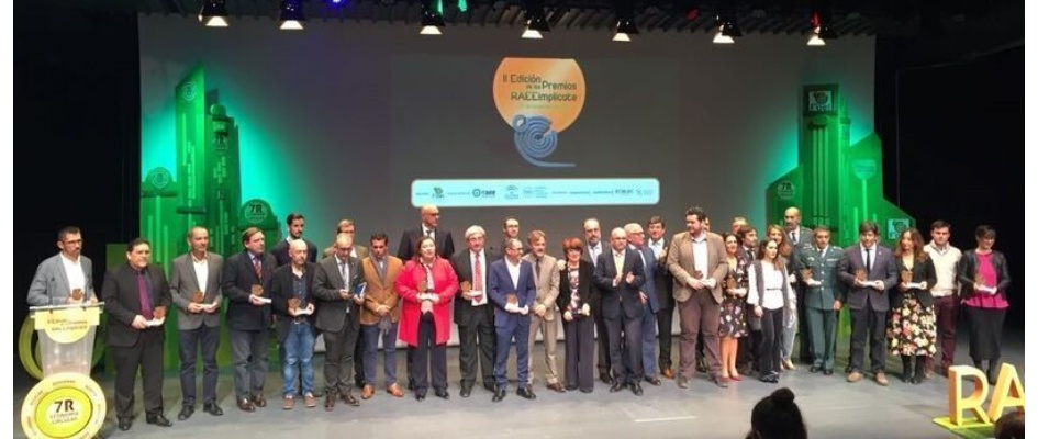 FAMP, Consejería de Medio Ambiente y Ordenación del Territorio y la Federación Andaluza de Electrodomésticos y Otros Equipamientos de Hogar (FAEL) entregan la II edición de los premios RAEEímplicate