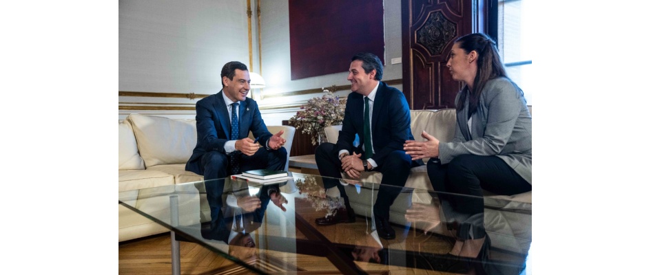 Imagen reunión Presidente Junta 17-01-2024