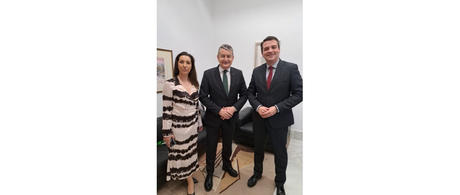 foto REUNION BELLIDO CON CONSEJERO SANZ